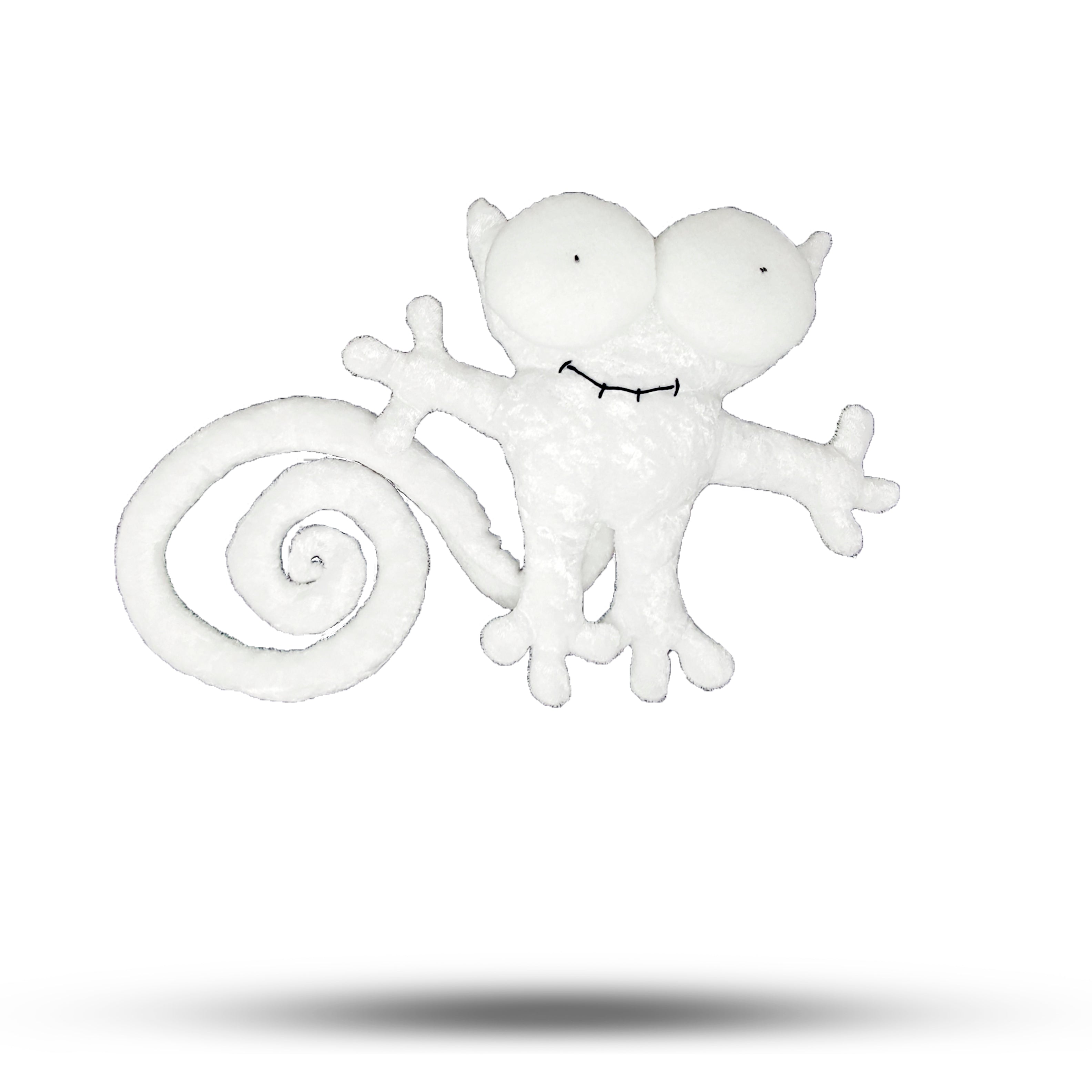 KOMAKI Stofftier in weiß